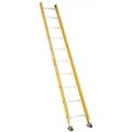 Bauer Ladder Straight Ladder, Fiberglass, 300 l b Load Capacity 33010